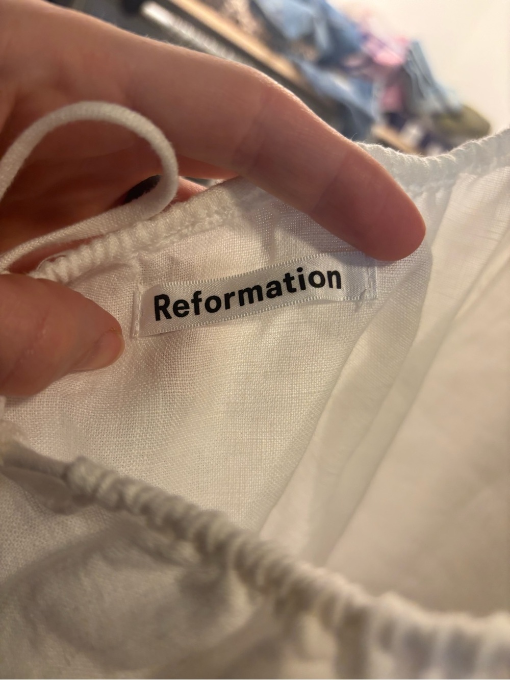 ❤️ Reformation Linen Mini Dress - Picture 5 of 6